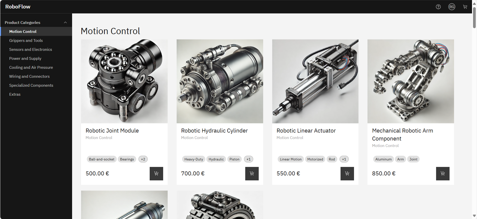 RoboFlow Webshop