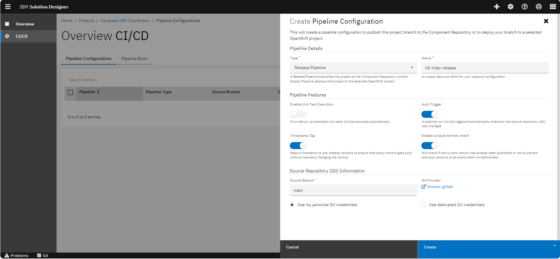 Create Release Pipeline