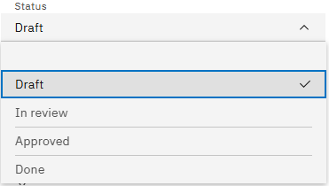 Display Status Enumeration