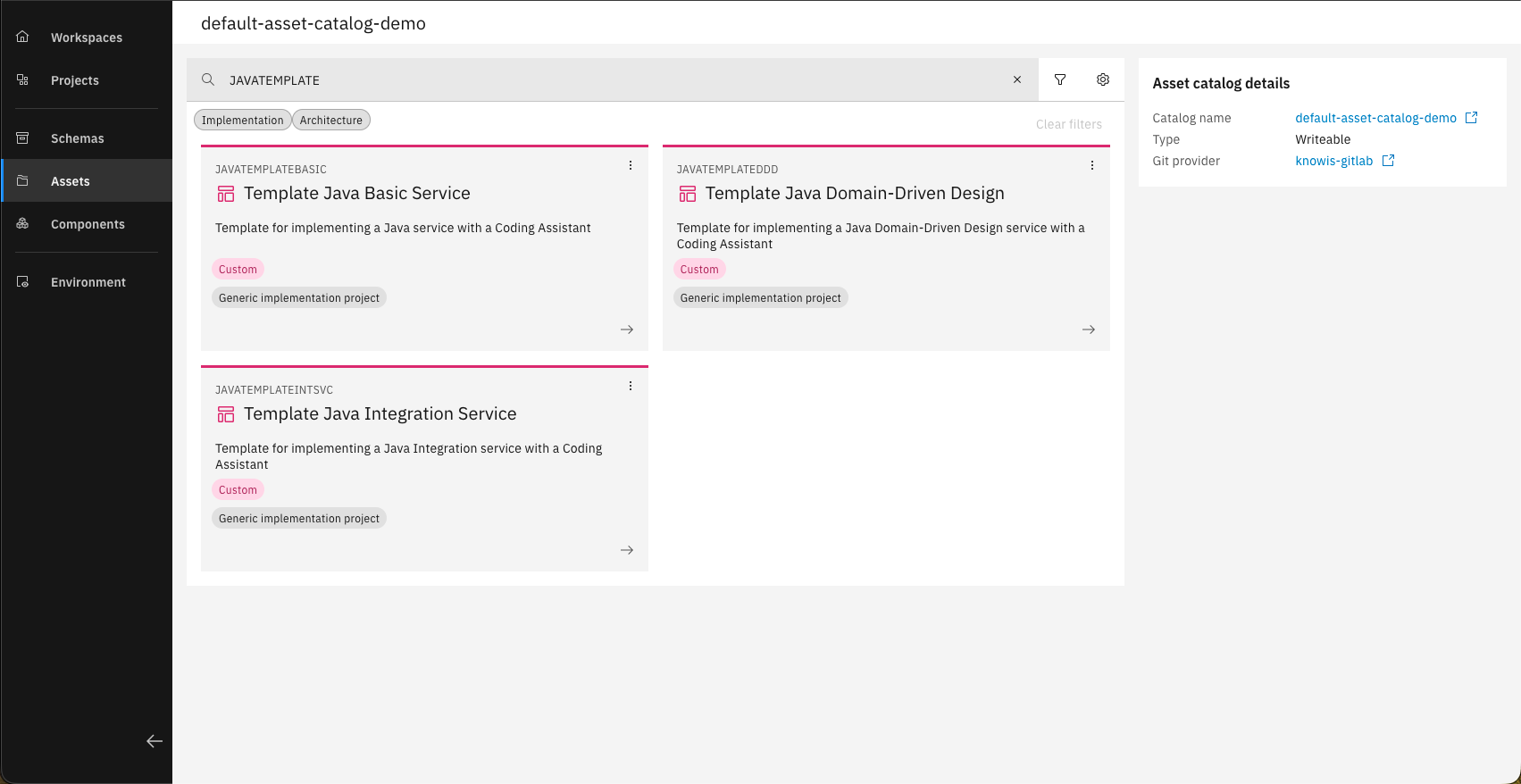 Create new project in the Workbench 1