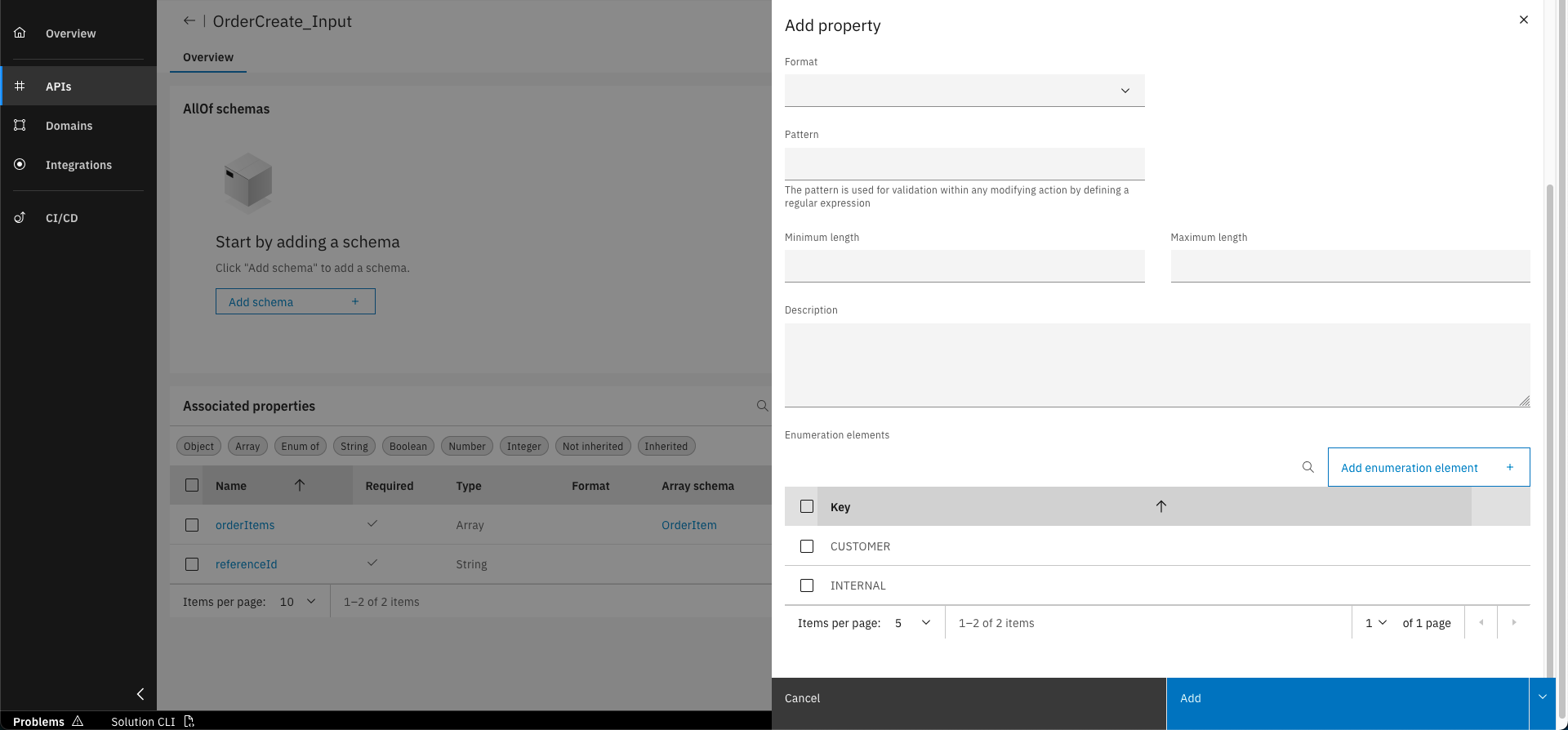 API Schemas Screenshot 5