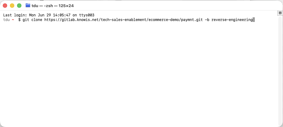 Clone Repository
